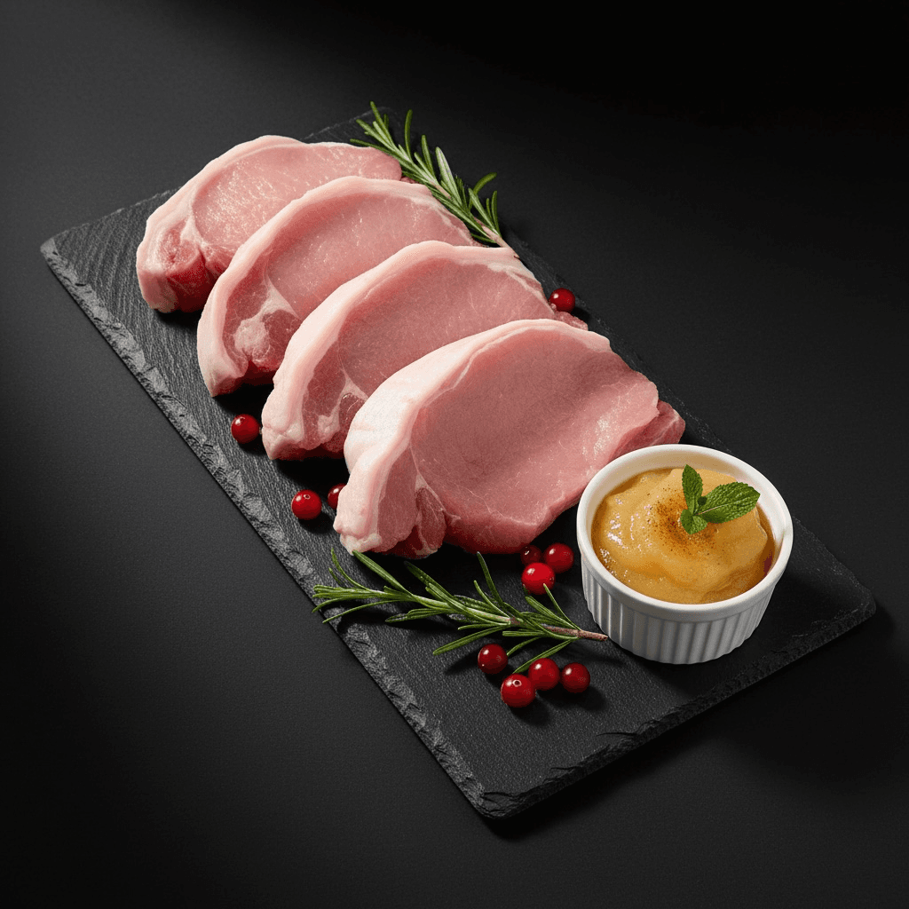 Boneless Pork Loin Steaks