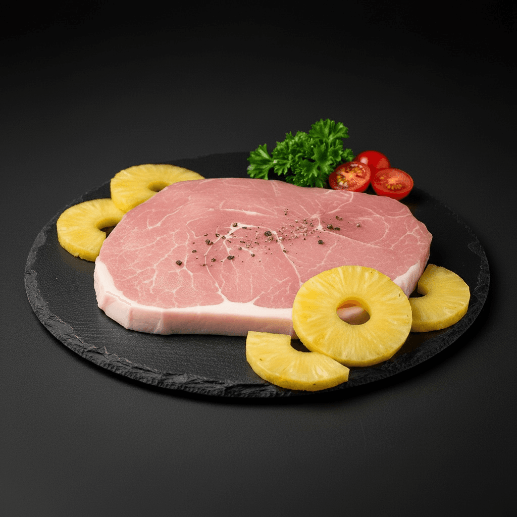 2 Unsmoked Horseshoe Gammon Steaks 