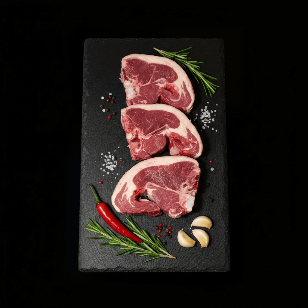Double Lamb Loin Chop's