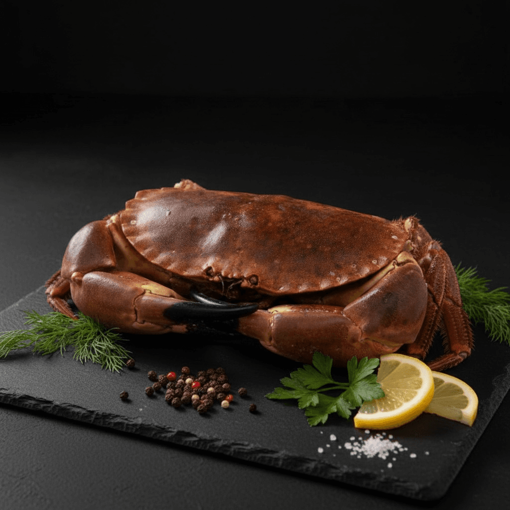 Whole Cooked Brown Crab