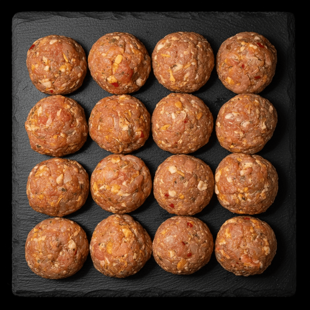 12 Spicy Italian Meatballs